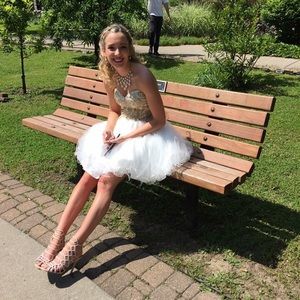 3 homecoming dresses prices are negotiable.